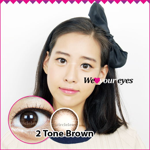 light brown circle lenses